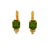 Load image into Gallery viewer, Mariana Olive Garnish Earrings. 1009 6008