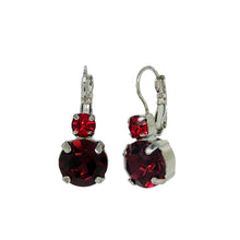 Load image into Gallery viewer, Mariana Cranberry Crush Earrings. 1037 6010