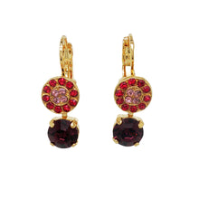 Load image into Gallery viewer, Mariana Cranberry Crush Earrings. 1198 6010