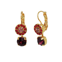Load image into Gallery viewer, Mariana Cranberry Crush Earrings. 1198 6010