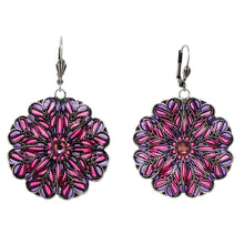 Load image into Gallery viewer, Au bout des Rêves Florale Earrings. 18348-06/04