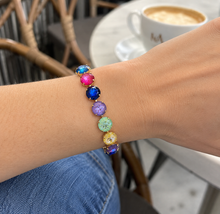 Load image into Gallery viewer, Mariana In a Mod Mood Bracelet. 4474R 6007