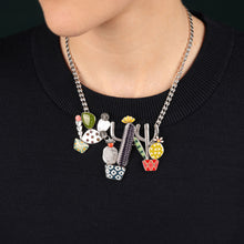 Load image into Gallery viewer, Taratata Cactus Necklace. 05109-10M