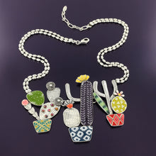 Load image into Gallery viewer, Taratata Cactus Necklace. 05109-10M