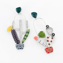 Load image into Gallery viewer, Taratata Cactus Stud Earrings. 05951-10M