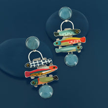 Load image into Gallery viewer, Taratata Blue Stud Earrings. 12981-10M