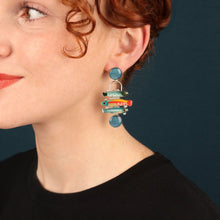 Load image into Gallery viewer, Taratata Blue Stud Earrings. 12981-10M