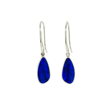 Load image into Gallery viewer, Sterling Silver Coober Pedy Opal Earrings. GA-503