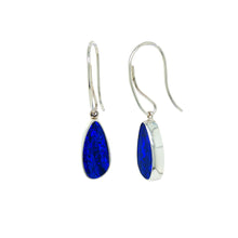 Load image into Gallery viewer, Sterling Silver Coober Pedy Opal Earrings. GA-503
