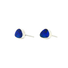 Load image into Gallery viewer, Sterling Silver Coober Pedy Opal Stud Earrings. GA-507