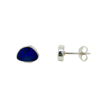 Load image into Gallery viewer, Sterling Silver Coober Pedy Opal Stud Earrings. GA-507