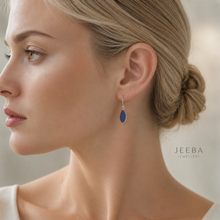 Load image into Gallery viewer, Sterling Silver Australian Opal Earrings. GA-525