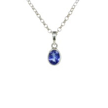 Load image into Gallery viewer, Sterling Silver Tanzanite Pendant. GA-531