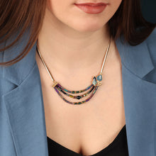 Load image into Gallery viewer, Taratata Chardon Bleu Necklace. 09114-204