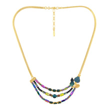Load image into Gallery viewer, Taratata Chardon Bleu Necklace. 09114-204
