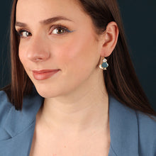Load image into Gallery viewer, Taratata Chardon Bleu Earrings. 09767-204
