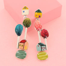 Load image into Gallery viewer, Taratata Mon P'tit Village Stud Earrings. 03916-10M