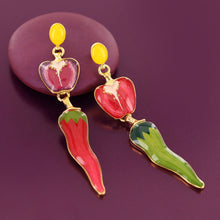 Load image into Gallery viewer, Taratata Paprika Stud Earrings. 12902-20M
