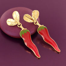 Load image into Gallery viewer, Taratata Paprika Stud Earrings. 12997-203