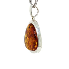 Load image into Gallery viewer, Sterling Silver Baltic Amber Pendant. HEN92