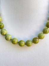 Load image into Gallery viewer, Sterling Silver Green Opal Strand. JGO1