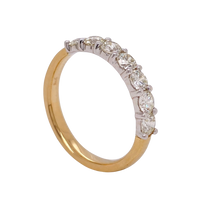 Load image into Gallery viewer, 9ct White and Yellow Gold Diamond Ring. CYR1649