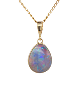 Load image into Gallery viewer, 9ct Yellow Gold Opal Pendant. GA-399