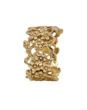 Load image into Gallery viewer, 9ct Yellow Gold Forget Me Not Ring. J67G