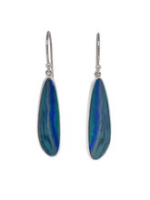 Load image into Gallery viewer, Sterling Silver Opal Earrings. GA-407