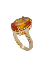 Load image into Gallery viewer, 9ct Yellow Gold Citrine Ring. GA-434