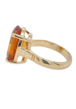 Load image into Gallery viewer, 9ct Yellow Gold Citrine Ring. GA-434