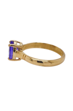 Load image into Gallery viewer, 9ct Yellow Gold Tanzanite Ring. GA-430