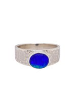 Load image into Gallery viewer, Sterling Silver Opal Ring. GA-464