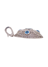 Load image into Gallery viewer, Sterling Silver Tourmaline and Cubic Zirconia Enhancer. HIM20