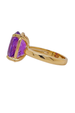 Load image into Gallery viewer, 9ct Yellow Gold Amethyst Ring. MM739AM