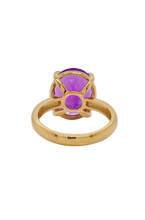 Load image into Gallery viewer, 9ct Yellow Gold Amethyst Ring. MM739AM