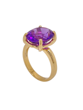 Load image into Gallery viewer, 9ct Yellow Gold Amethyst Ring. MM739AM