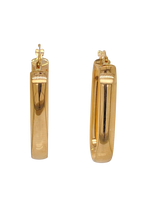 Load image into Gallery viewer, 9ct Yellow Gold Hoop Earrings. SCAN2
