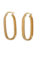 Load image into Gallery viewer, 9ct Yellow Gold Hoop Earrings. SCAN2