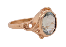 Load image into Gallery viewer, 9Ct Rose Gold Prasiolite 'Harker' Ring. J8P