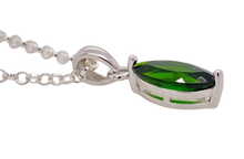 Load image into Gallery viewer, Sterling Silver Chrome Diopside Pendant. KH15