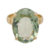 Load image into Gallery viewer, 9Ct Yellow Gold Prasiolite Ring. GA-321