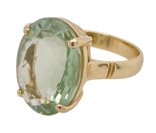 Load image into Gallery viewer, 9Ct Yellow Gold Prasiolite Ring. GA-321