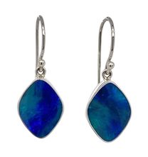 Load image into Gallery viewer, Sterling Silver Opal Earrings. GA-342