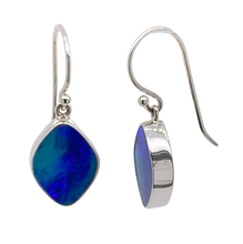 Load image into Gallery viewer, Sterling Silver Opal Earrings. GA-342