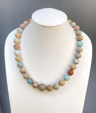 Load image into Gallery viewer, African Opal Beaded Necklace. JM5