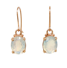 Load image into Gallery viewer, 9ct Rose Gold Moonstone Empress Earrings. J331GM