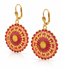 Load image into Gallery viewer, Au bout des Rêves Notre Dame Earrings. 18351D-11/16