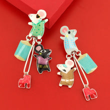 Load image into Gallery viewer, Taratata Disco Stud Earrings. 02913-10M