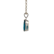 Load image into Gallery viewer, Sterling Silver London Blue Topaz Pendant. YS31